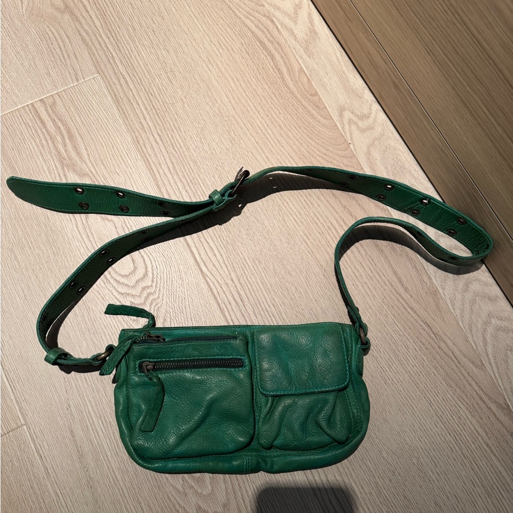 Free People Wade Green Crossbody Bag - Picture 3 of 3